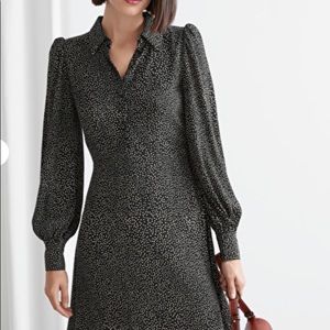 & Other Stories mini shirt dress